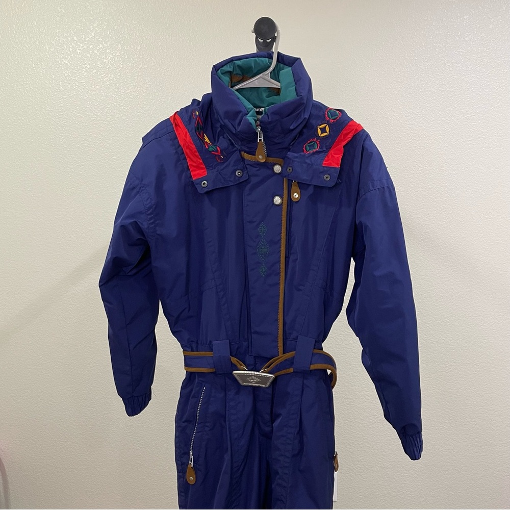 Obermeyer Women’s One Piece Ski Suit Size 8